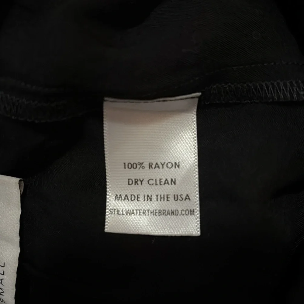 Stillwater The Jessie Midi Dress in Black SZ XS EUC